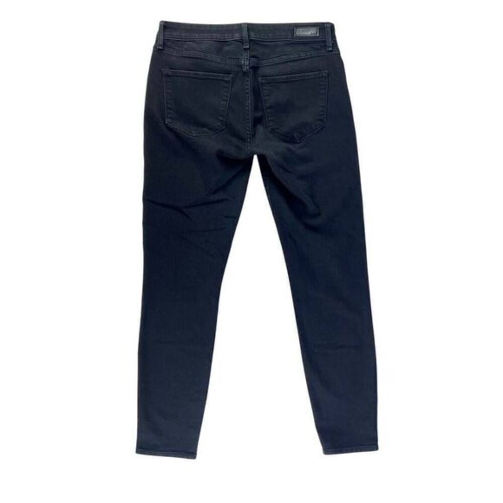 Abercrombie Harper Ankle Black Skinny Jeans Mid Rise Size 27 / 4 Long - Picture 2 of 8